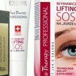 BŁYSKAWICZNY LIFTING SOS NA „KURZE ŁAPKI” EVELINE COSMETICS QLTOWYM KOSMETYKIEM