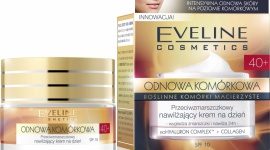 krem na dzień 40+ Eveline Cosmetics ODNOWA KOMÓRKOWA LIFESTYLE, Uroda - Przeciwzmarszczkowy nawilżający krem na dzień 40+ Eveline Cosmetics przeznaczony do codziennej pielęgnacji każdego rodzaju skóry, również wrażliwej, po 40 roku życia.