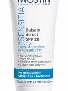 Balsam do ust SPF 20 Iwostin Sensitia – zdrowe i piękne usta zimą