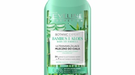 Eveline Cosmetics Ultranawilżające mleczko do ciała BAMBUS I ALOES LIFESTYLE, Uroda - 100% NATURALNE: BAMBUS, ALOES,KOFEINA,OLIWA Z OLIWEK