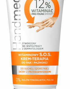 EVELINE COSMETICS WITAMINOWY S.O.S KREM – TERAPIA DO RĄK I PAZNOKCI