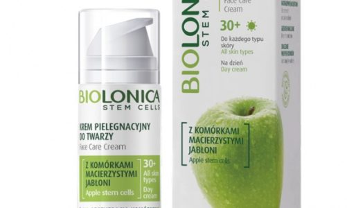 Krem pielęgnacyjny na dzień 30+ z serii Biolonica Apple Stem Cells