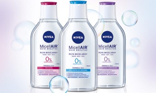 POZWÓL SKÓRZE ODDYCHAĆ z nową linią NIVEA MicellAIR Skin Breathe