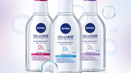 POZWÓL SKÓRZE ODDYCHAĆ z nową linią NIVEA MicellAIR Skin Breathe LIFESTYLE, Uroda - Linia pielęgnujących płynów micelarnych NIVEA to trzy propozycje dedykowane różnym rodzajom skóry.