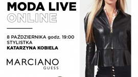 Moda Live Online w Galerii Klif w Gdyni - spotkanie w salonie Marciano Guess LIFESTYLE, Moda - Galeria Klif w Gdyni zaprasza na kolejne, dziewiąte spotkanie z modą. Tym razem trenerka wizerunku Katarzyna Kobiela odwiedzi salon Marciano Guess. Moda Live Online odbędzie się 8 października o godzinie 19:00.